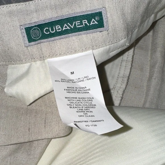 Linen-Blend Core Drawstring Pants COLOR — Silver Lining - Picture 7 of 7